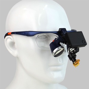 [S3566] 안경타입 무선LED 써지컬루페 K25G-5CR/ K35G-5CR (배율선택) 확대경 루빼 루뻬 헤드루페 수작업 속눈썹연장 독서용 돋보기 미용시술용