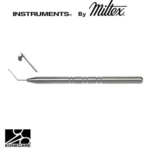 [Miltex]밀텍스 KUGLEN Iris Hook &amp; Lens Manipulator Hook #18-468 4-1/2&quot;(11.4cm),angledpush-pull pattern