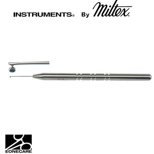 [Miltex]밀텍스 KUGLEN Iris Hook &amp; Lens Manipulator Hook #18-467 4-1/2&quot;(11.4cm),straight with guardpush-pull pattern