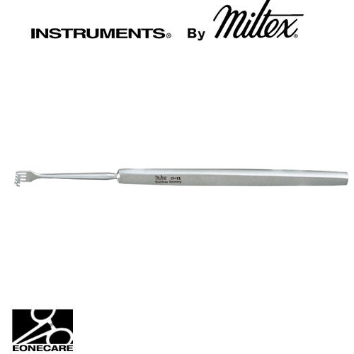[Miltex]밀텍스 KNAPP(ROLLET) Rectractor #18-102 5-1/4&quot;(13.3cm),4 blunt prongs
