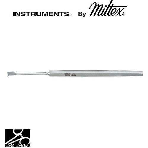[Miltex]밀텍스 KNAPP(ROLLET) Rectractor #18-100 5-1/4&quot;(13.3cm),4 sharp prongs