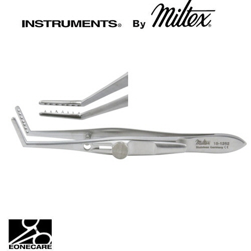 [Miltex]밀텍스 JAMESON Recession &amp; Muscle Forceps #18-1262 3-3/4&quot;(9.5cm),rightwith slide lock,7 teeth,adult size
