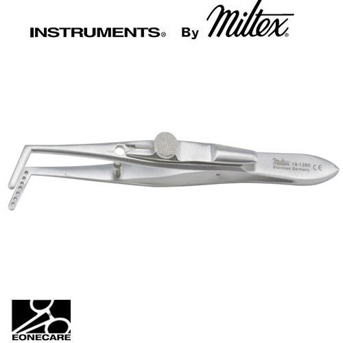 [Miltex]밀텍스 JAMESON Recession &amp; Muscle Forceps #18-1260 3-3/4&quot;(9.5cm),Leftwith slide lock,7 teeth,adult size