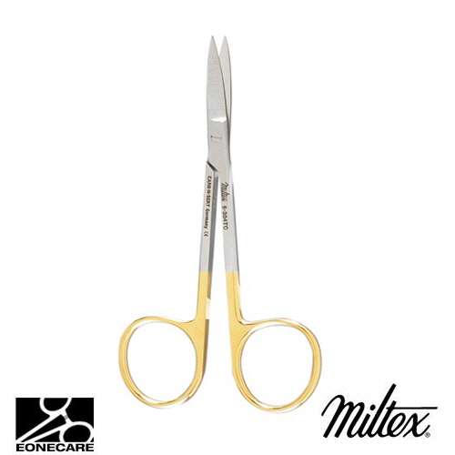[Miltex]밀텍스 Iris Scissors,Tungsten Carbide #5-304TC 4-1/2&quot;(11.4cm),straight